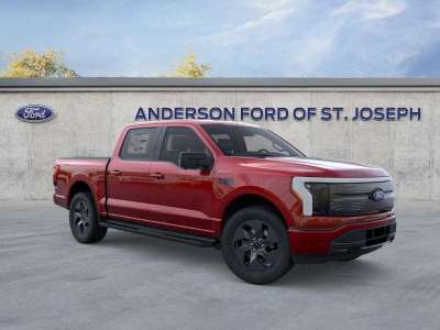 New 2025 Ford F-150 Lightning Flash Crew Cab Truck for sale in St. Joseph MO
