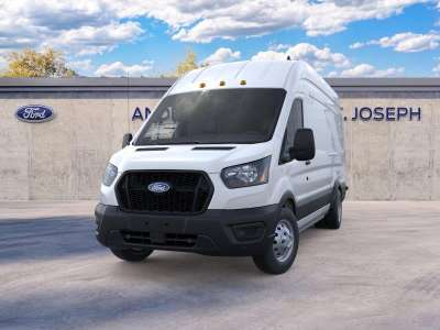 New 2026 Ford Transit Cargo Van XL T-350 HD 148" EL Hi Rf 11000 GVWR DRW AWD Full-Sized Van for sale in St. Joseph MO