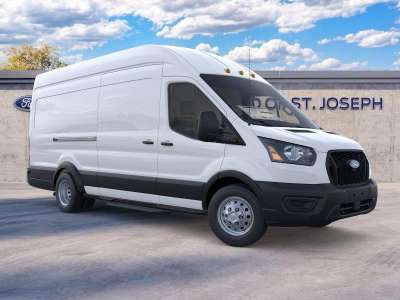 New 2026 Ford Transit Cargo Van XL T-350 HD 148" EL Hi Rf 11000 GVWR DRW AWD Full-Sized Van for sale in St. Joseph MO