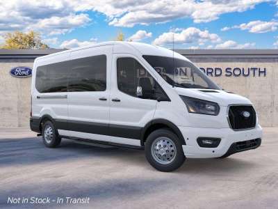 New 2026 Ford Transit Passenger Wagon T-350 148" Med Roof XL AWD Minivan for sale in Lincoln NE