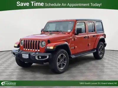 Pre-Owned 2023 Jeep Wrangler Sahara SUV for sale in Grand Island NE