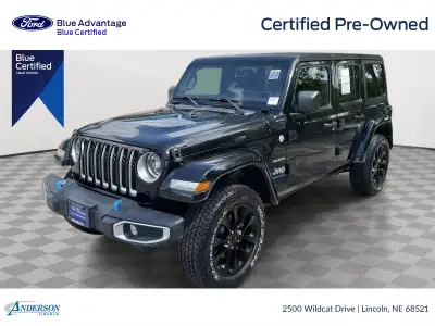 Used 2023 Jeep Wrangler 4xe Sahara SUV for sale in Lincoln NE