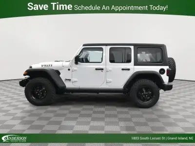 New 2025 Jeep Wrangler Willys SUV for sale in Grand Island NE