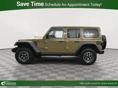 New 2025 Jeep Wrangler Rubicon SUV for sale in Grand Island NE