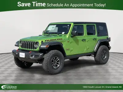 New 2025 Jeep Wrangler Rubicon SUV for sale in Grand Island NE