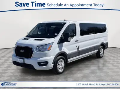 Used 2022 Ford Transit Passenger Wagon XLT Full-Sized Van for sale in St. Joseph MO