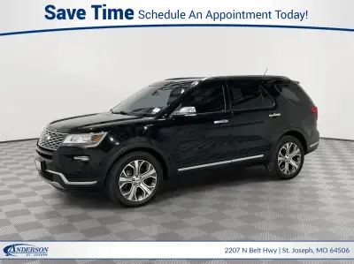 Used 2018 Ford Explorer Platinum SUV for sale in St. Joseph MO