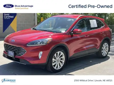 Used 2022 Ford Escape Titanium Hybrid SUV for sale in Lincoln NE