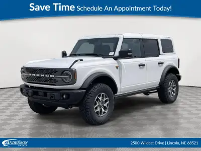 New 2025 Ford Bronco Badlands SUV for sale in Lincoln NE
