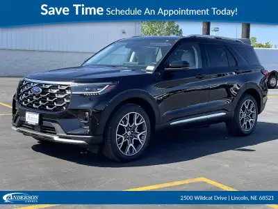 New 2025 Ford Explorer Platinum SUV for sale in Lincoln NE