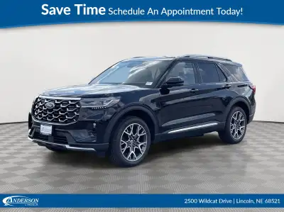 New 2025 Ford Explorer Platinum SUV for sale in Lincoln NE