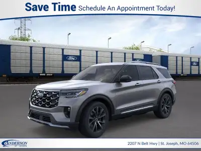 New 2025 Ford Explorer Platinum SUV for sale in St. Joseph MO