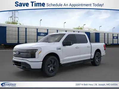 New 2025 Ford F-150 Lightning Flash Crew Cab Truck for sale in St. Joseph MO