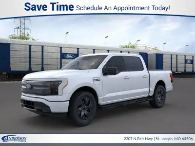 New 2025 Ford F-150 Lightning Flash Crew Cab Truck for sale in St. Joseph MO