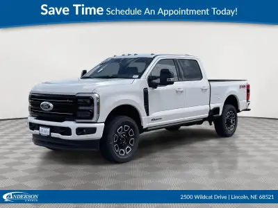 New 2025 Ford Super Duty F-350 SRW Platinum Crew Cab Truck for sale in Lincoln NE
