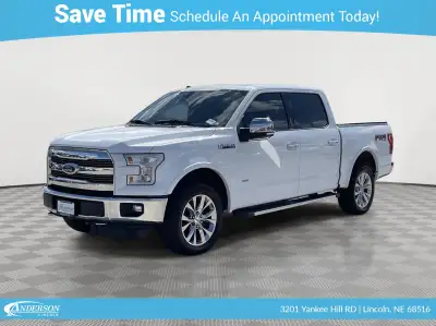 Used 2016 Ford F-150 Lariat Crew Cab Truck for sale in Lincoln NE