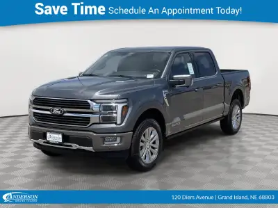 New 2025 Ford F-150 King Ranch Crew Cab Truck for sale in Grand Island NE