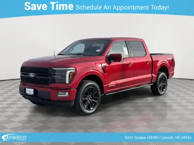 New 2025 Ford F-150 Platinum Crew Cab Truck for sale in Lincoln NE