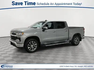 Pre-Owned 2025 Chevrolet Silverado 1500 LT Crew Cab Truck for sale in St. Joseph MO