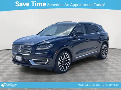 Used 2019 Lincoln Nautilus Black Label SUV for sale in Lincoln NE