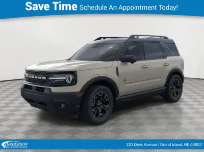 New 2025 Ford Bronco Sport Outer Banks SUV for sale in Grand Island NE