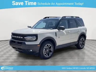 New 2025 Ford Bronco Sport Outer Banks SUV for sale in Lincoln NE