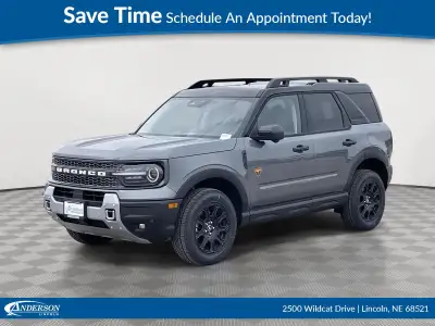 New 2025 Ford Bronco Sport Badlands SUV for sale in Lincoln NE