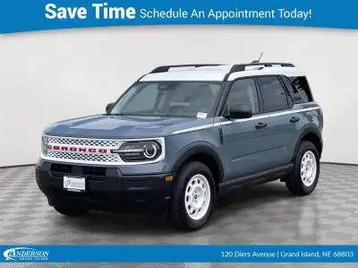 New 2025 Ford Bronco Sport Heritage SUV for sale in Grand Island NE