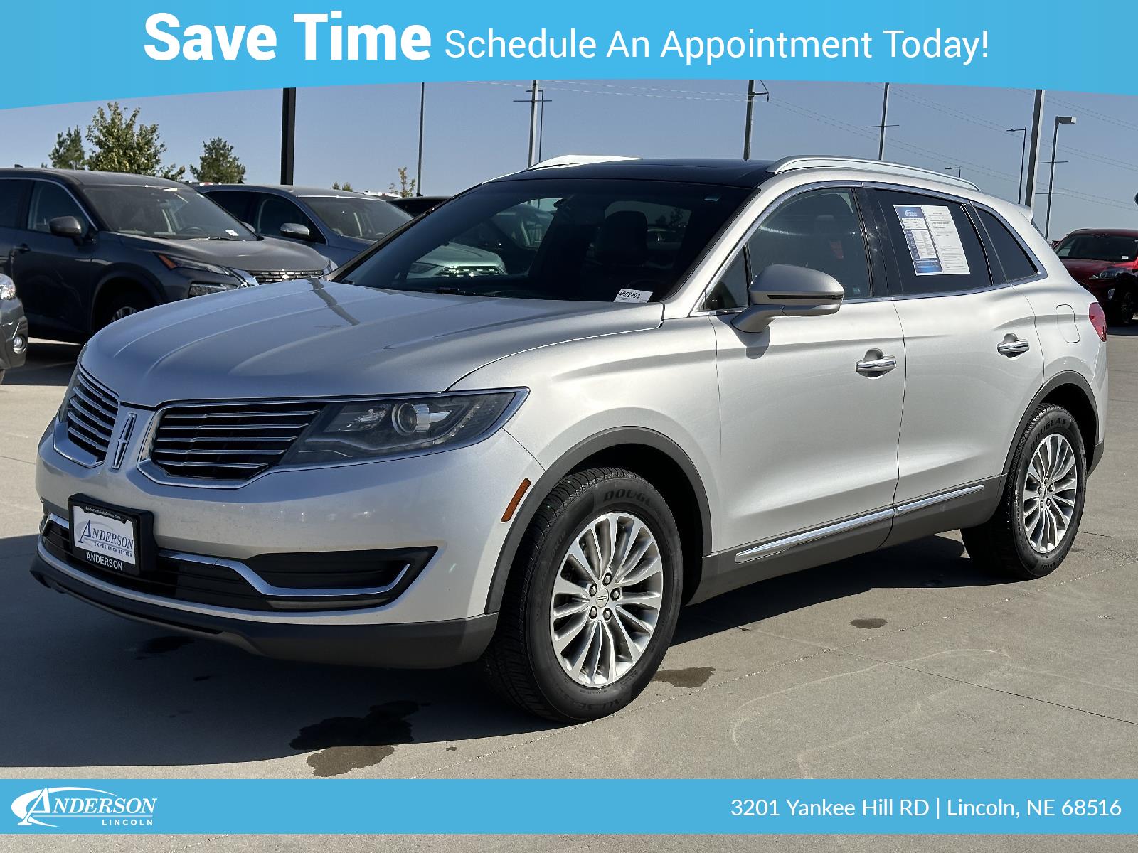 Used 2016 Lincoln Mkx For Anderson Auto Group Used 2016 Lincoln Mkx Select Sport Utility For In Ne